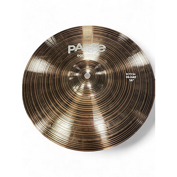 Used Paiste 14in 900 Series Hi Hat Pair Cymbal