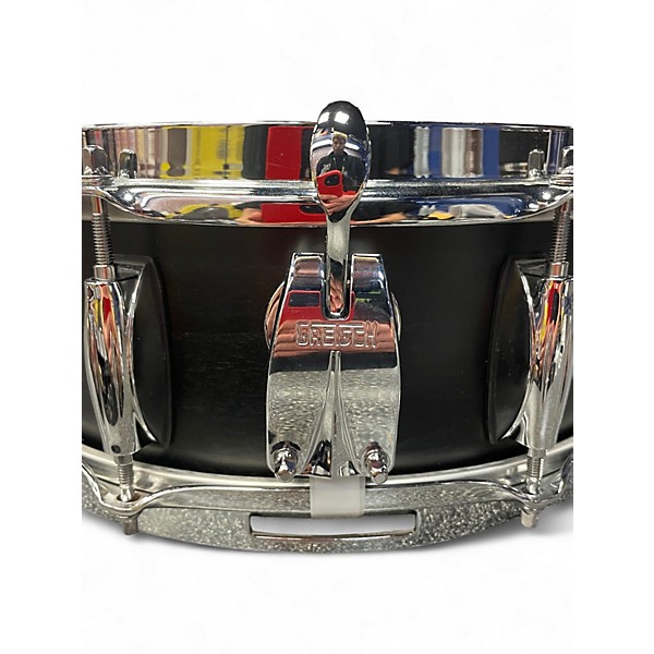 Used Gretsch Drums 5X14 GB05148S Snare Black Drum