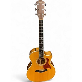 Used 2011 Taylor 414CE NATURAL Acoustic Electric Guitar
