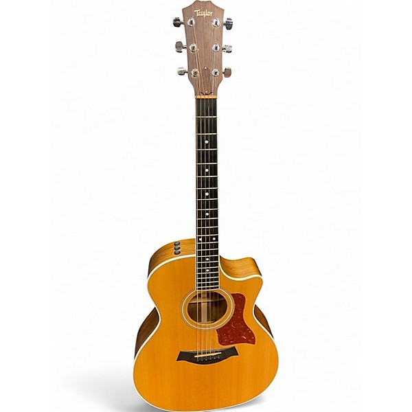 Used 2011 Taylor 414CE NATURAL Acoustic Electric Guitar