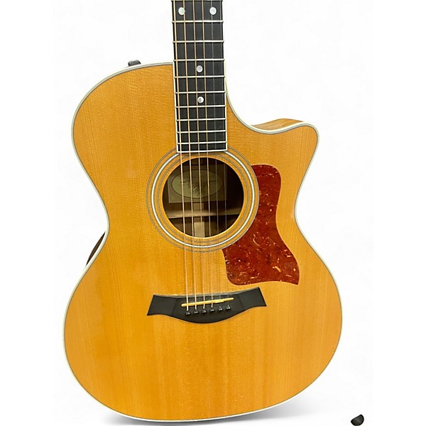 Used 2011 Taylor 414CE NATURAL Acoustic Electric Guitar