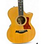 Used 2011 Taylor 414CE NATURAL Acoustic Electric Guitar