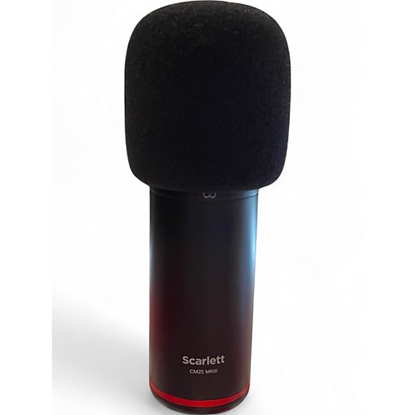 Used Scarlett cm25 Condenser Microphone