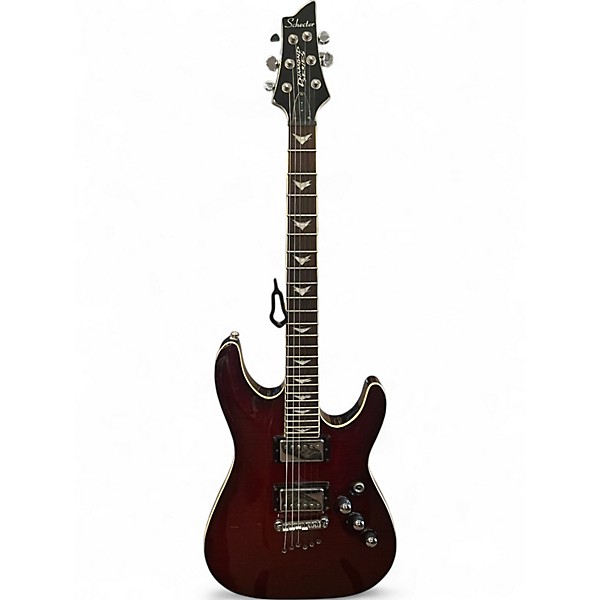 Used Schecter Guitar Research C-1+ DIAMOND SERIES Dakota Red Solid Body Electric Guitar