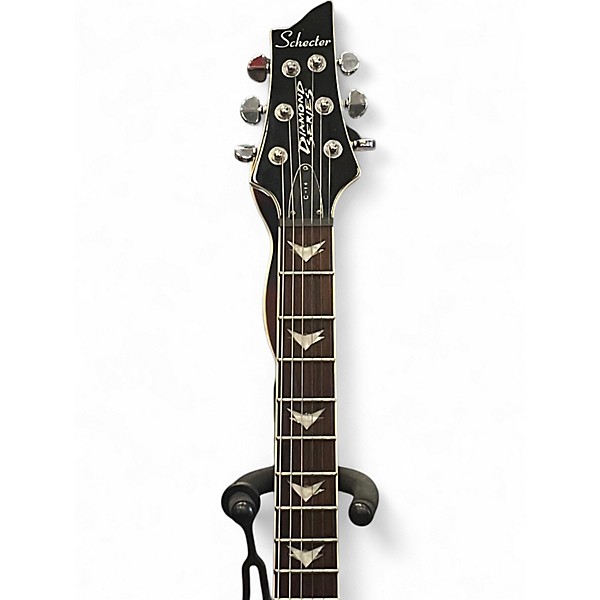 Used Schecter Guitar Research C-1+ DIAMOND SERIES Dakota Red Solid Body Electric Guitar
