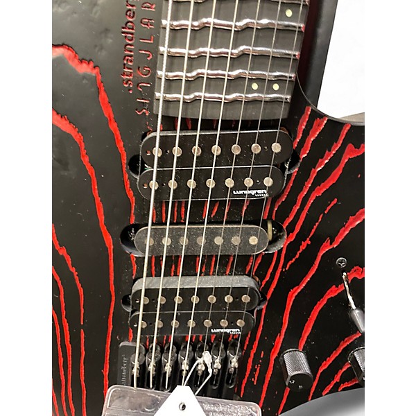 Used strandberg Boden Singularity NX 7 True Temperament Red Blast Solid Body Electric Guitar