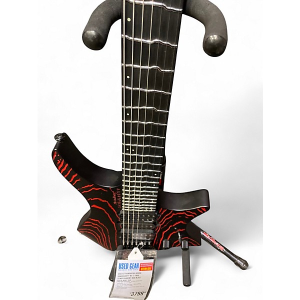 Used strandberg Boden Singularity NX 7 True Temperament Red Blast Solid Body Electric Guitar