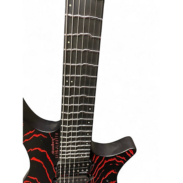 Used strandberg Boden Singularity NX 7 True Temperament Red Blast Solid Body Electric Guitar