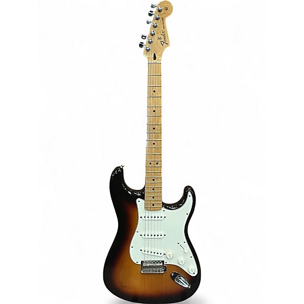 Used Fender MEXICAN STRATOCASTER 3 Color Sunburst Solid Body Electric Guitar