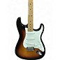 Used Fender MEXICAN STRATOCASTER 3 Color Sunburst Solid Body Electric Guitar
