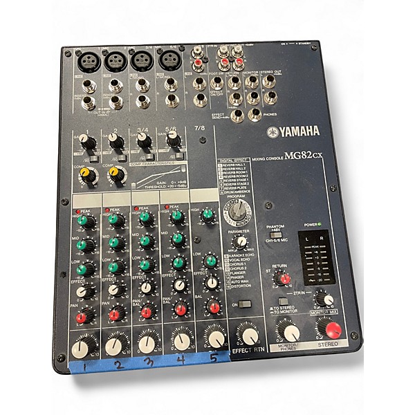 Used Yamaha MG82CX Unpowered Mixer | Guitar Center
