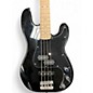 Used Squier Precision Bass Black Electric Bass Guitar