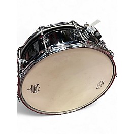 Used Spaun 14X6 MAPLE SNARE PORTED Black Drum