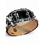 Used Spaun 14X6 MAPLE SNARE PORTED Black Drum