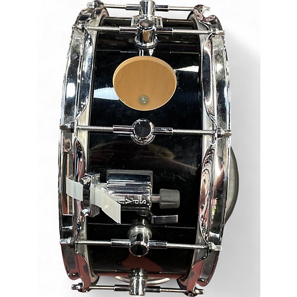 Used Spaun 14X6 MAPLE SNARE PORTED Black Drum