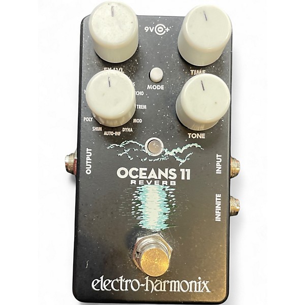 Used Electro-Harmonix Oceans 11 Reverb Effect Pedal | Guitar