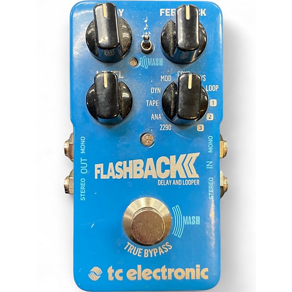 Used TC Electronic Flashback Delay And Looper Effect Pedal