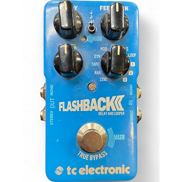 Used TC Electronic Flashback Delay And Looper Effect Pedal