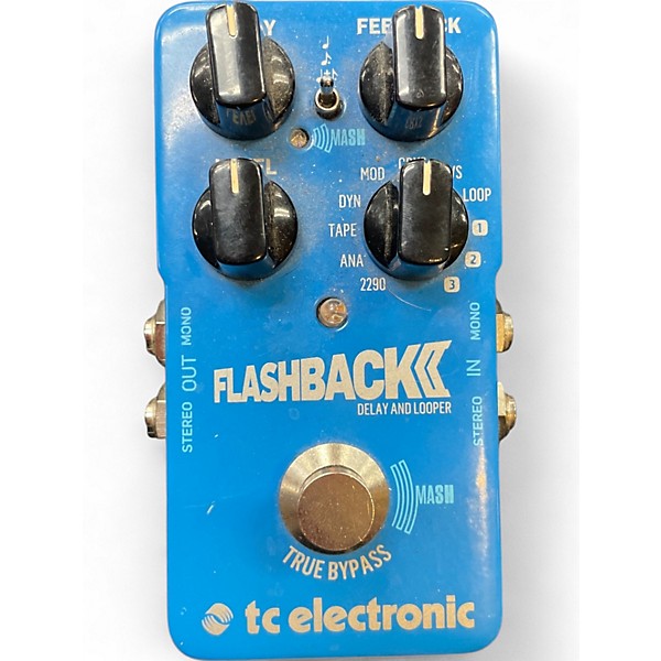 Used TC Electronic Flashback Delay And Looper Effect Pedal