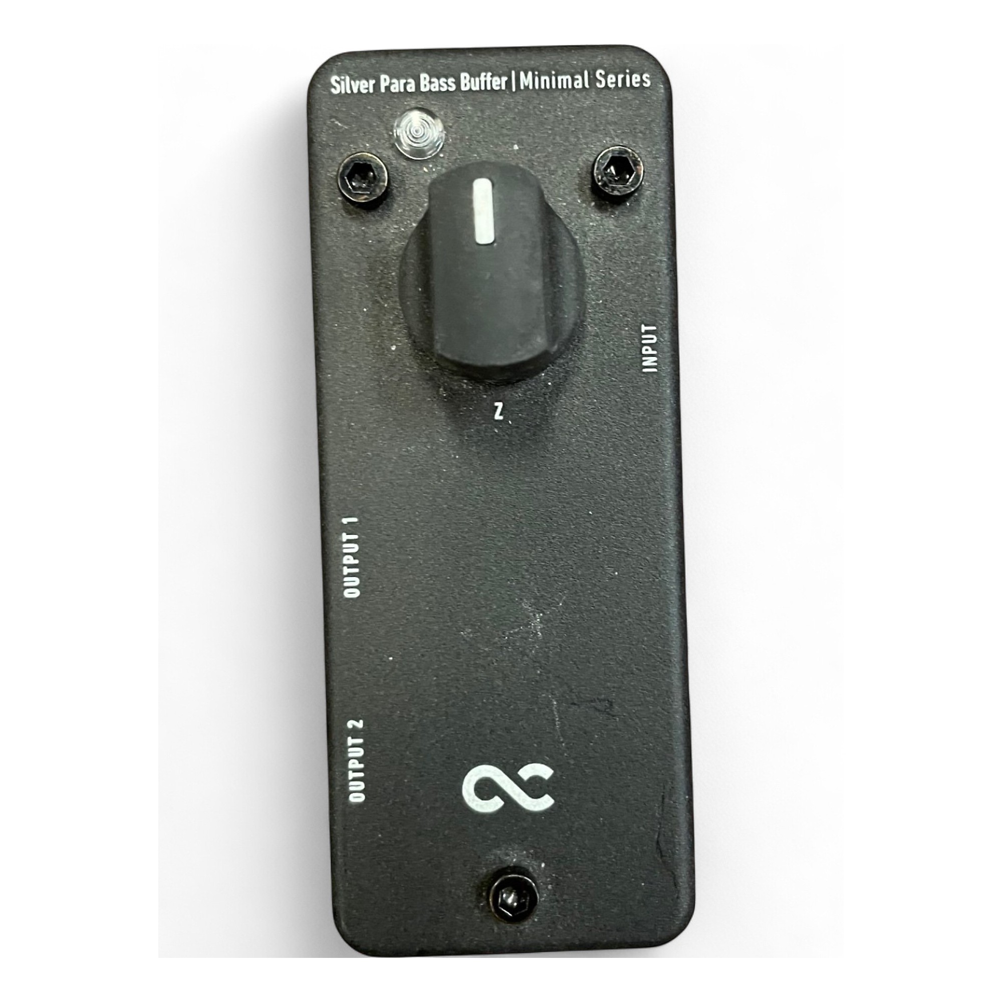 Used One Control Silver Para Bass Buffer Bass Effect Pedal