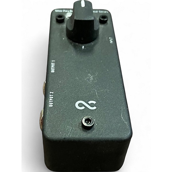 Used One Control Silver Para Bass Buffer Bass Effect Pedal
