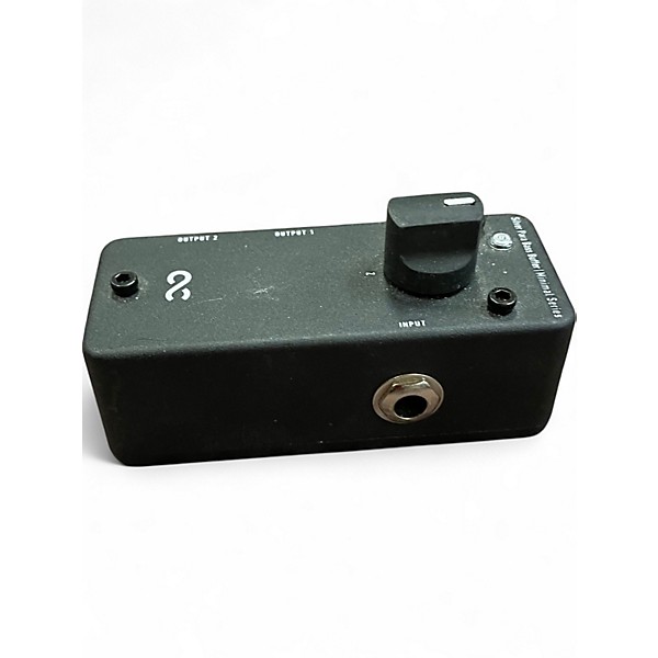 Used One Control Silver Para Bass Buffer Bass Effect Pedal