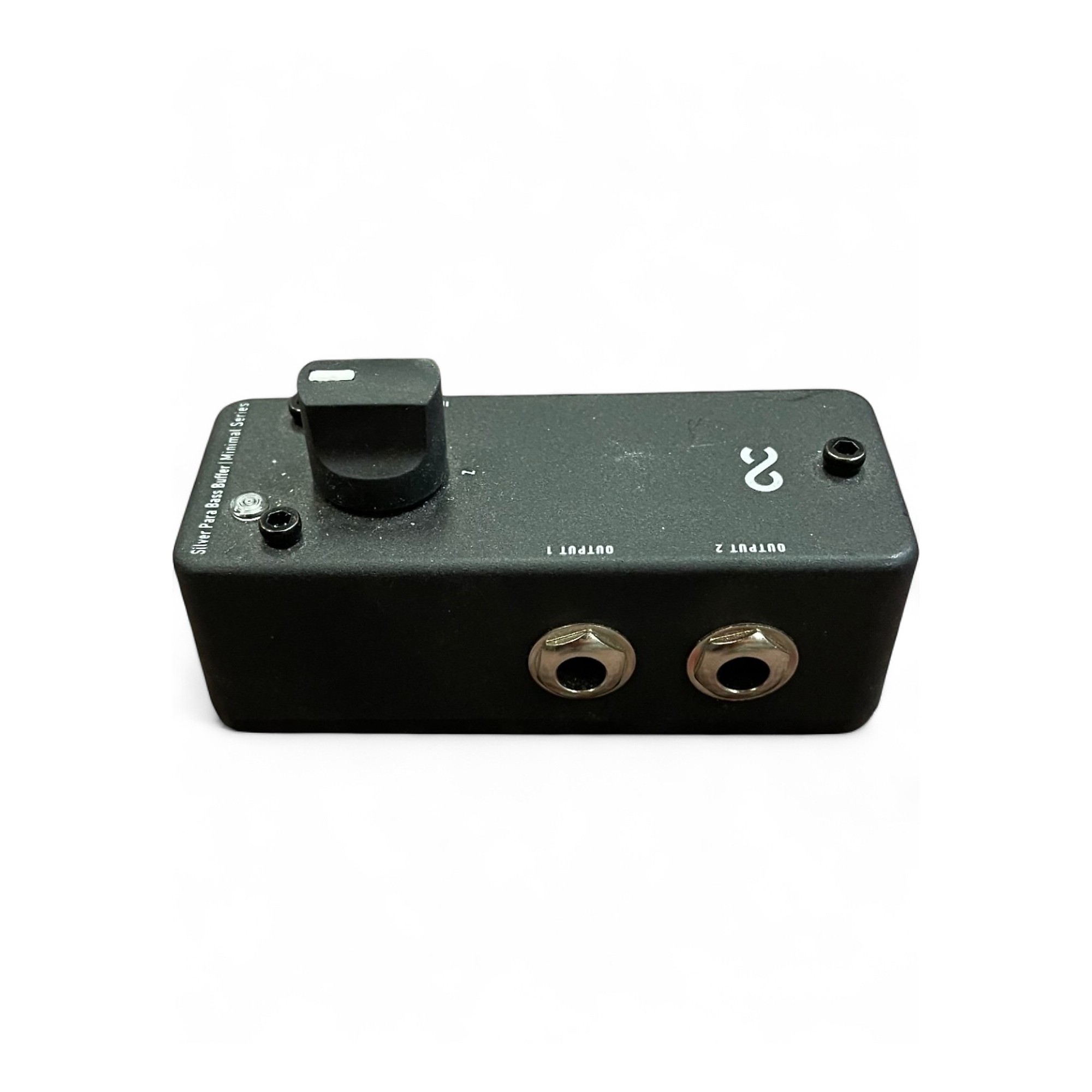 Used One Control Silver Para Bass Buffer Bass Effect Pedal