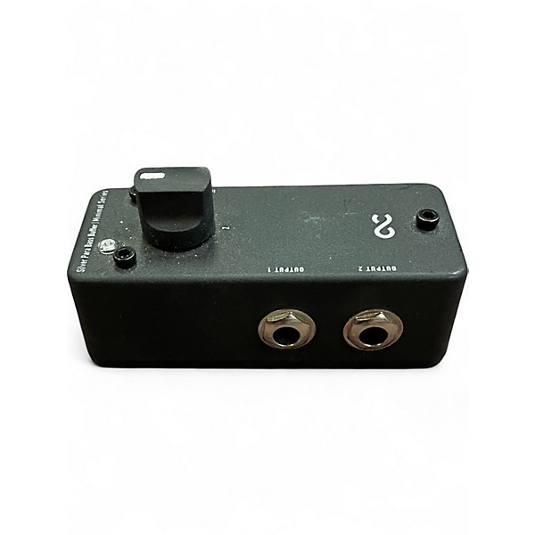 Used One Control Silver Para Bass Buffer Bass Effect Pedal