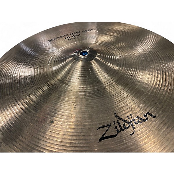 Used Zildjian 14in New Beat Hi Hat Bottom Cymbal