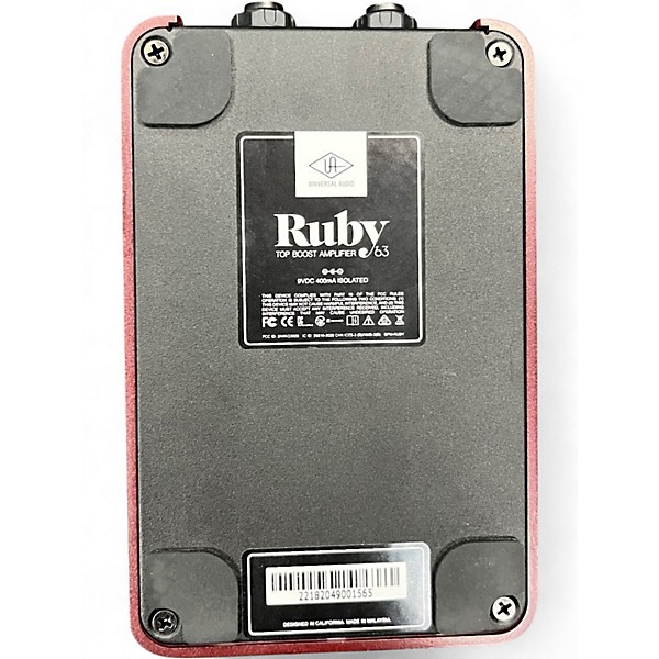 Used Universal Audio RUBY '63 Effect Pedal