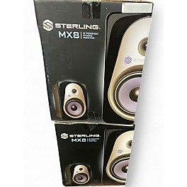 Used Sterling Audio MX8 Pair Powered Monitor