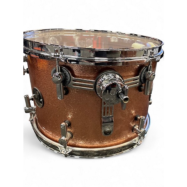 Used SONOR 3 Piece sq2 bright copper sparkle  Drum Kit