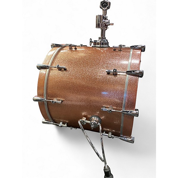 Used SONOR 3 Piece sq2 bright copper sparkle  Drum Kit