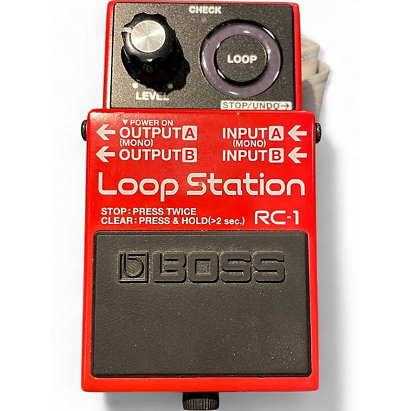 Used BOSS RC1 Loop Station Pedal | Guitar Center