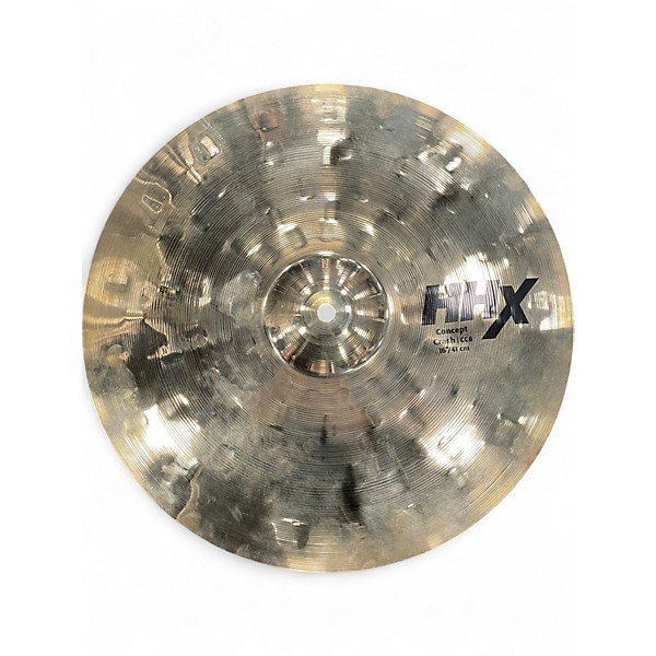 Used SABIAN 16in HHX CONCEPT CRASH Cymbal