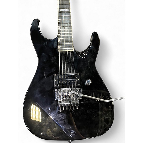Used ESP LTD 87 SERIES M1 Black Solid Body Electric Guitar
