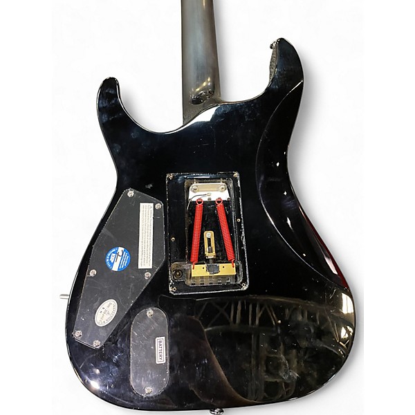 Used ESP LTD 87 SERIES M1 Black Solid Body Electric Guitar