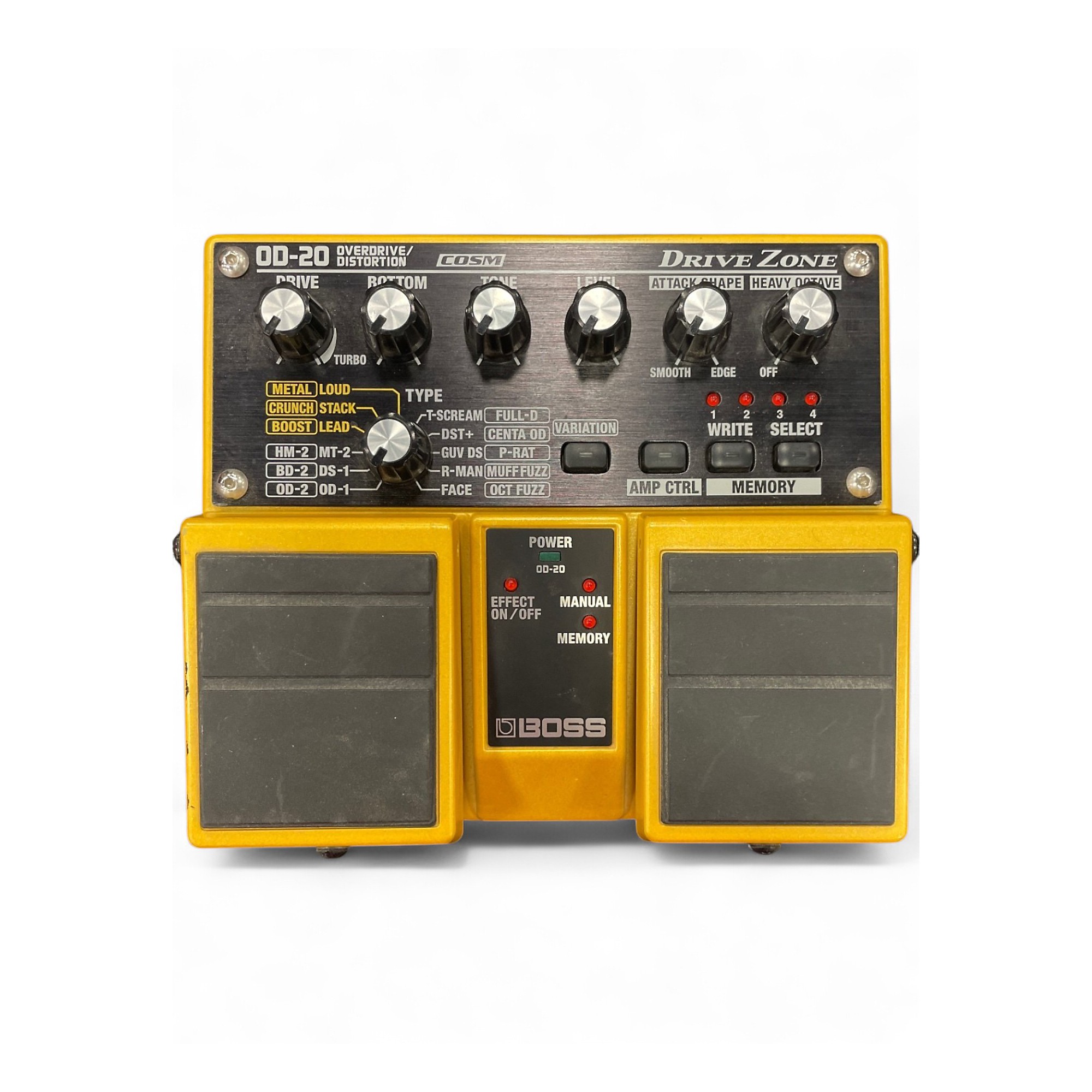 ギター BOSS OD-20 OVERDRIVE/DISTORTION Boss OD-20 Distortion Overdrive - YouTube