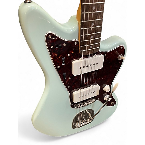 Used Squier Classic Vibe 60s Jazzmaster Blue Solid Body Electric Guitar