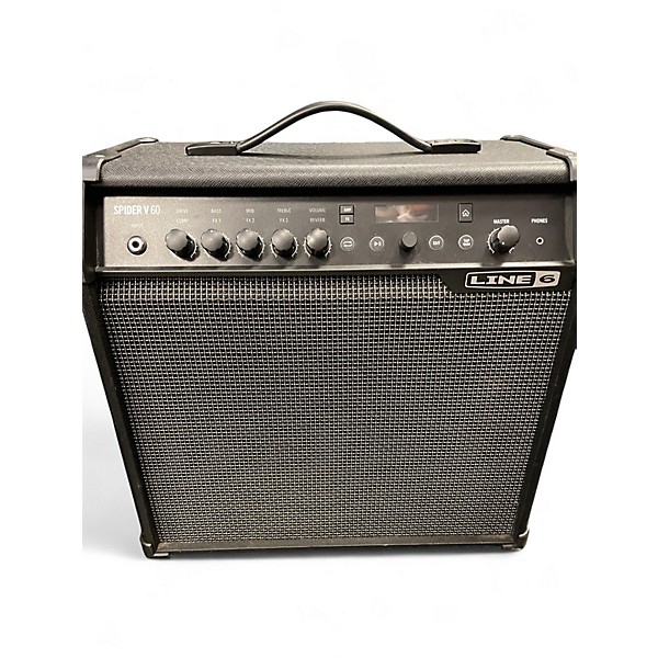 Used Line 6 Spider V 60 1x10 Guitar Combo Amp