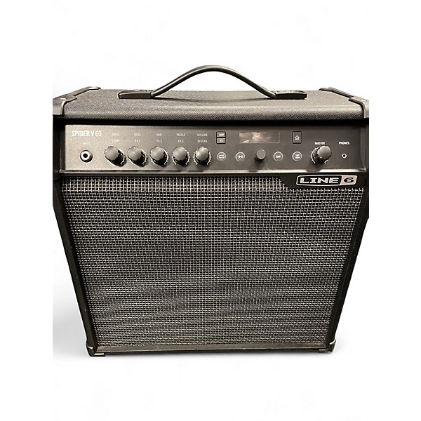 Used Line 6 Spider V 60 1x10 Guitar Combo Amp