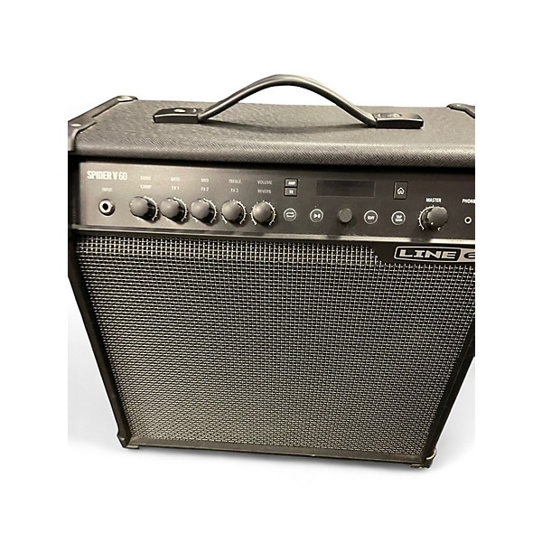 Used Line 6 Spider V 60 1x10 Guitar Combo Amp