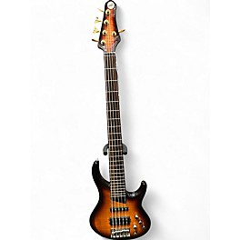 Used MTD KINGSTON 5 STRING  Sunburst Electric Bass Guitar