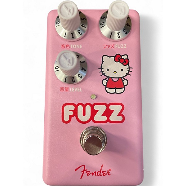 Used Fender Hello Kitty Fuzz Effect Pedal