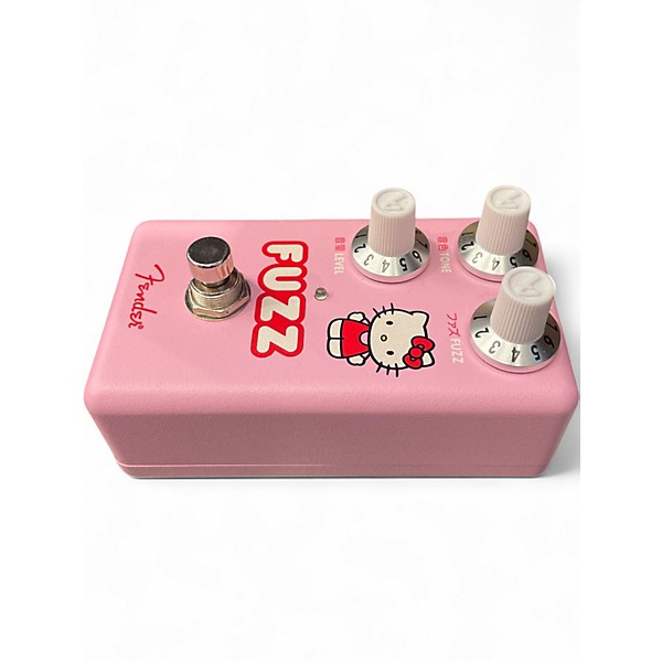 Used Fender Hello Kitty Fuzz Effect Pedal