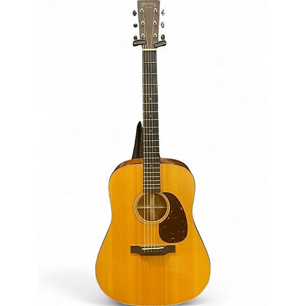 Used Martin D18 Natural Acoustic Guitar