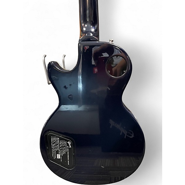 Used Gibson Les Paul Traditional Pro V Flame Top Blueberry Burst Solid Body Electric Guitar