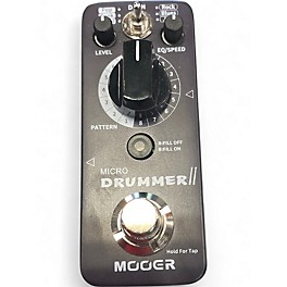 Used Mooer MICRO DRUMMER Percussion Stomp Box