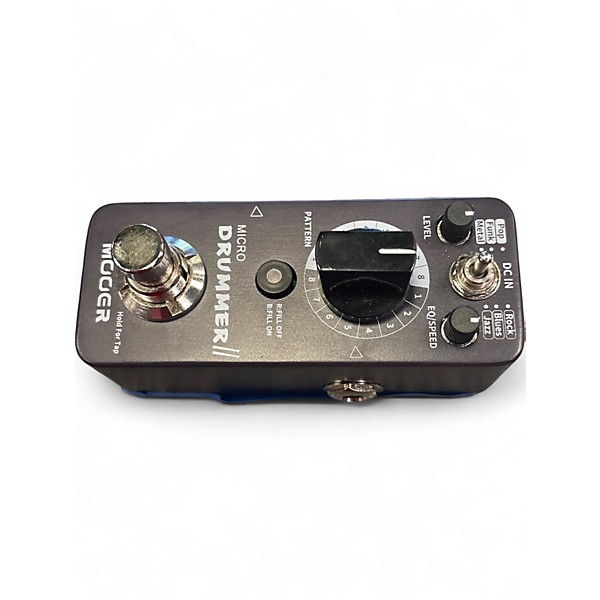 Used Mooer MICRO DRUMMER Percussion Stomp Box