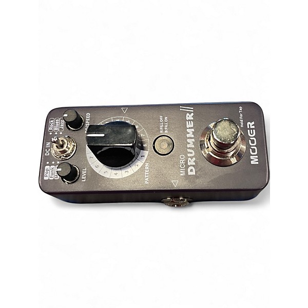 Used Mooer MICRO DRUMMER Percussion Stomp Box